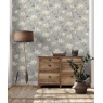 Arthouse Lily Floral Natural Wallpaper