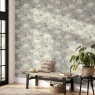 Arthouse Lily Floral Natural Wallpaper