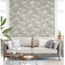 Arthouse Lily Floral Natural Wallpaper