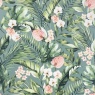 Arthouse Tropical Floral Sea Blue Wallpaper