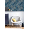 Arthouse Arthouse Modern Raffia Blue Wallpaper