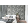 Arthouse Palm Grove Grey Wallpaper