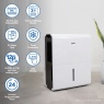Igenix IG9830 30L Per Day Dehumidifier - White