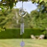 Smart Garden Crystal Heart Windchime