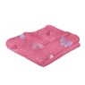 Bedlam Flutterby Butterfly Pink Throw