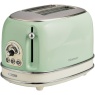 Ariete AR5514 Vintage 2 Slice Toaster - Green