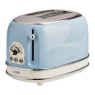 Ariete AR5515 Vintage 2 Slice Toaster - Blue