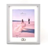 Downtown Amore Plastic Photo Frame with Rings Icon - 8 x 10