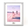 Amore Plastic Photo Frame with Rings Icon - 8 x 10