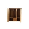 Ercol Teramo 3 Door Wardrobe Open