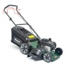 Webb WER18HW4 46cm (18') Self Propelled High Wheel Petrol Rotary Lawnmower With 2 Tip Blade System