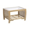 Desser Centurion Light Oak Coffee Table & Glass