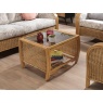 Desser Centurion Light Oak Coffee Table & Glass