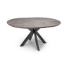 Phoenix Extending Round Table 1.2-1.6m - Grey