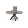 Phoenix Extending Round Table 1.2-1.6m - Grey