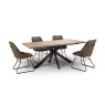 Phoenix Extending Table 1.8-2.2m Light Walnut