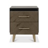 Alberta 2 Drawer Nightstand