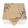 Love Story Wedding Day Keepsake Box - Mr & Mrs