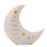 Bambino Moon Shaped Resin Nightlight Love You To The Moon