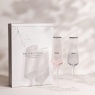 Amore Set of 2 Flute Glasses Always & Forever