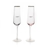Amore Set of 2 Flute Glasses Engaged