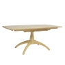 Ercol Windsor Small Extending Pedestal Dining Table - extended