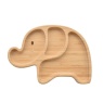 Bambino Bamboo & Silicone Elephant Base Plate