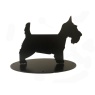 Poppy Forge Scottie Dog Boot Scraper Silhouette