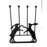 Poppy Forge 2 Pair Boot Rack - Boxing Hares