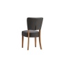 Bell & Stocchero Nico Dining Chairs (Pair) - Pewter Fabric