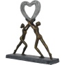 Libra Uplifting Hearts Sculpture