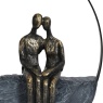 Libra Couple Encircles Sculpture