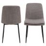 Becca Dining Chair - Light Grey Brown