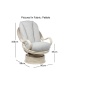 Desser Deluxe Natural Wash Swivel Rocker