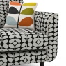 Orla Kiely Linden 4 Seater Chaise Sofa