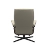 Stressless David Chair & Footstool With Cross Base