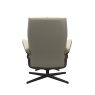 Stressless David Chair & Footstool With Cross Base