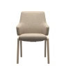 Stressless Vanilla Low Back D100 Dining Chair With Arms