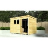 DIY Sheds Pent Shed - Single Door