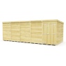 DIY Sheds Pent Shed - Double Door