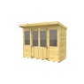 DIY Sheds Pent Summer House