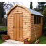 A1 Montana Barn Single Door Shed