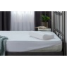 Belledorm Jersey White 38cm Fitted Sheet