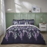 Catherine Lansfield Wisteria White/Navy Duvet Set