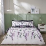 Catherine Lansfield Wisteria White/Navy Duvet Set