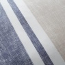 Catherine Lansfield Textured Banded Stripe Blue Duvet Set
