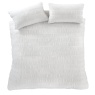 Catherine Lansfield Seersucker White Duvet Set