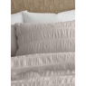 Catherine Lansfield Seersucker Natural Duvet Set