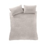 Catherine Lansfield Seersucker Natural Duvet Set