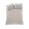 Catherine Lansfield Seersucker Natural Duvet Set